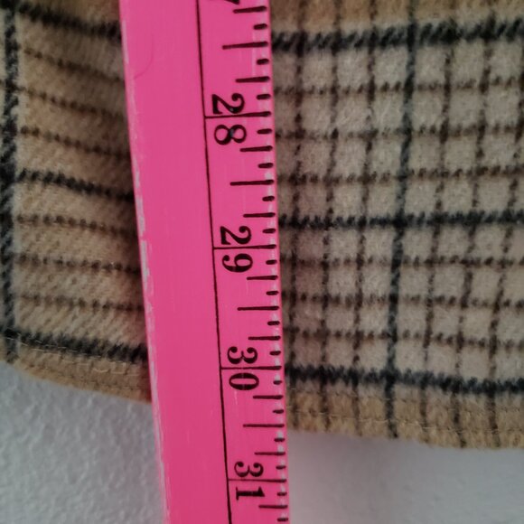 Akaiv Wool Blend Plaid Shacket - Picture 9 of 11